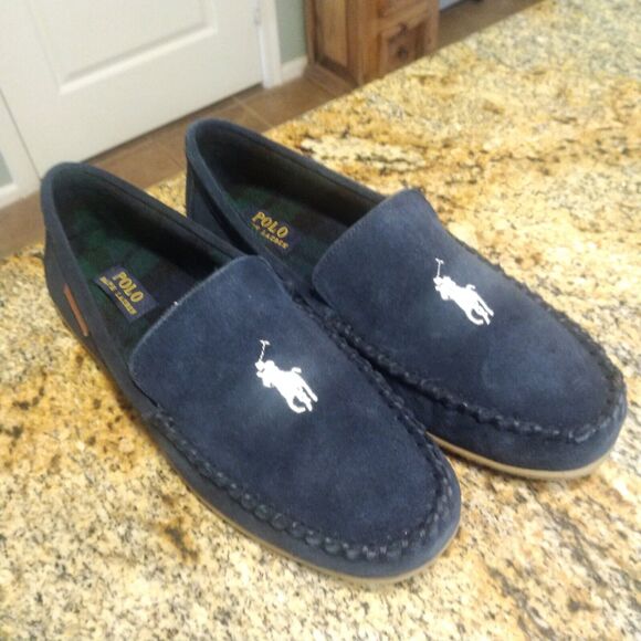 Man's Slippers Polo Ralph Lauren Collins Slipper Size 9 US - Picture 4 of 12